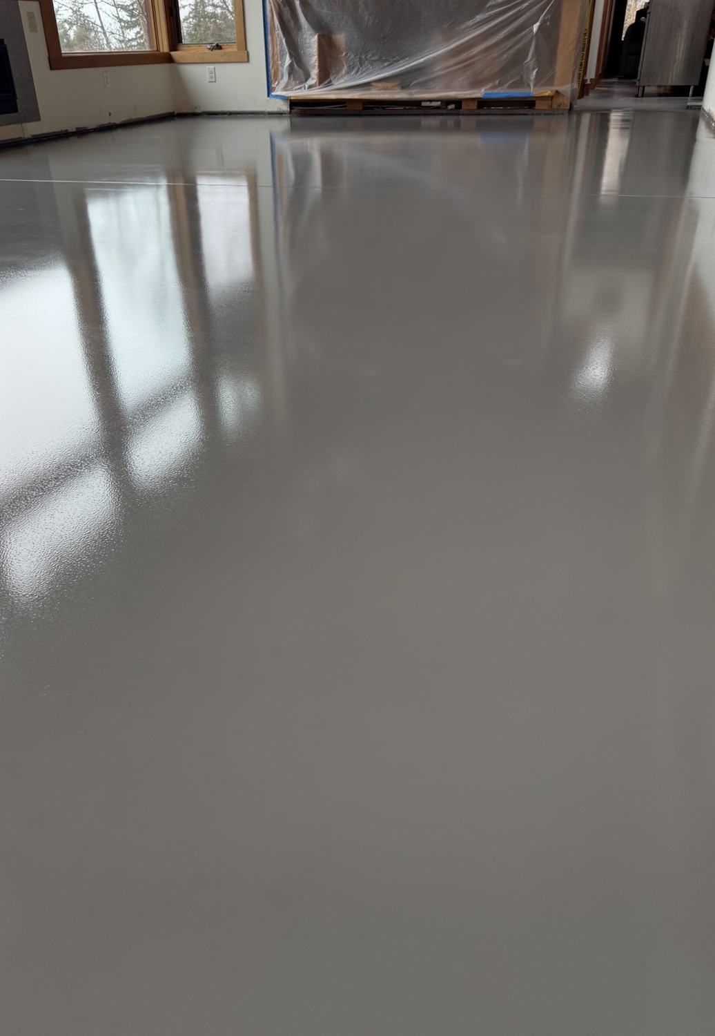 Ash Gray, installed