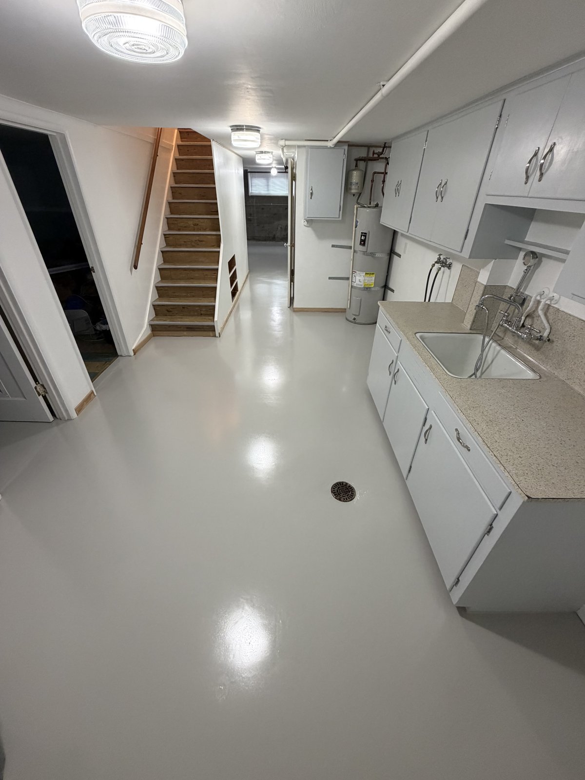 Solid Color Epoxy - Dolphin Gray with Matte Top Coat