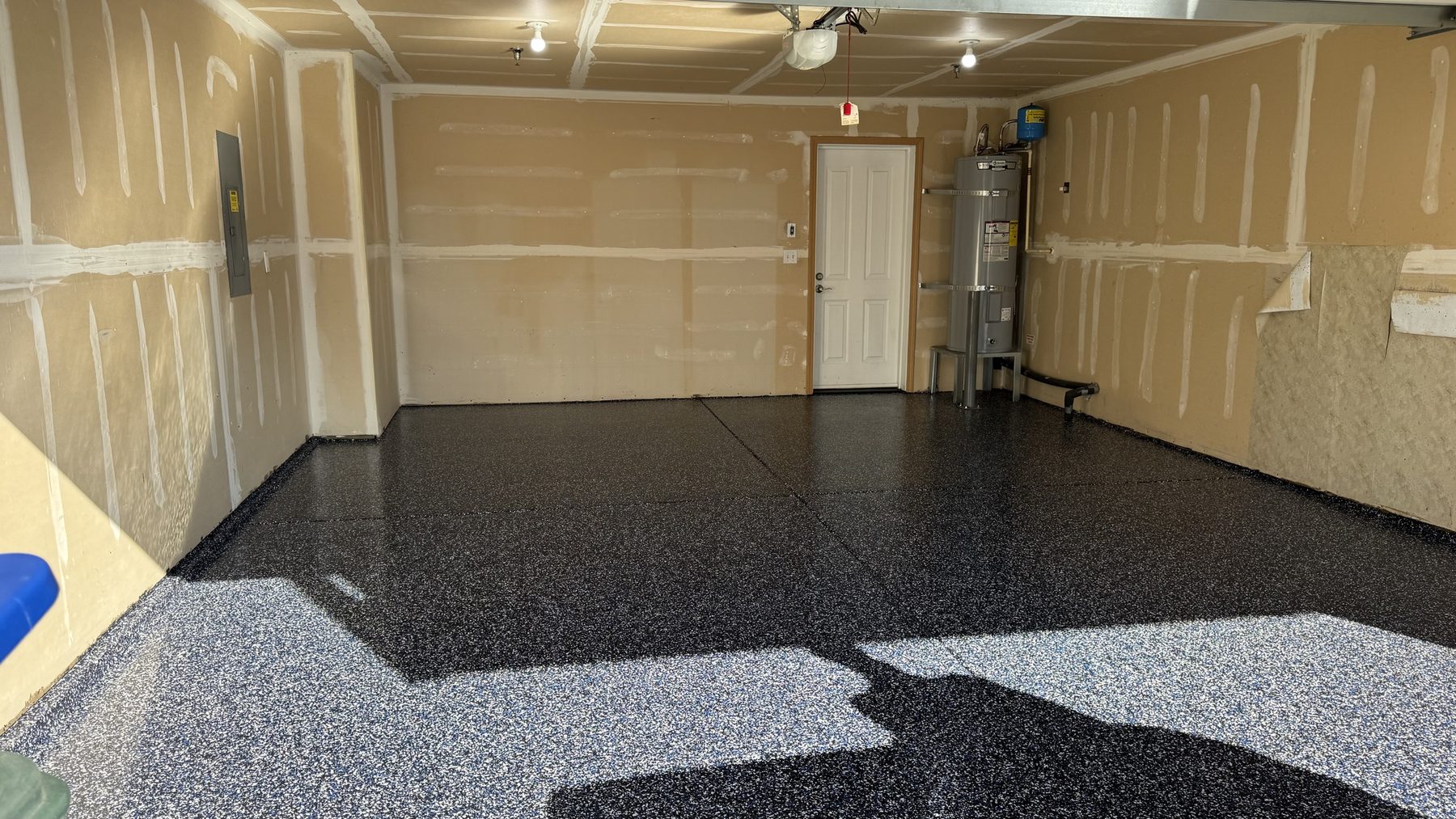 Dark flake, new construction