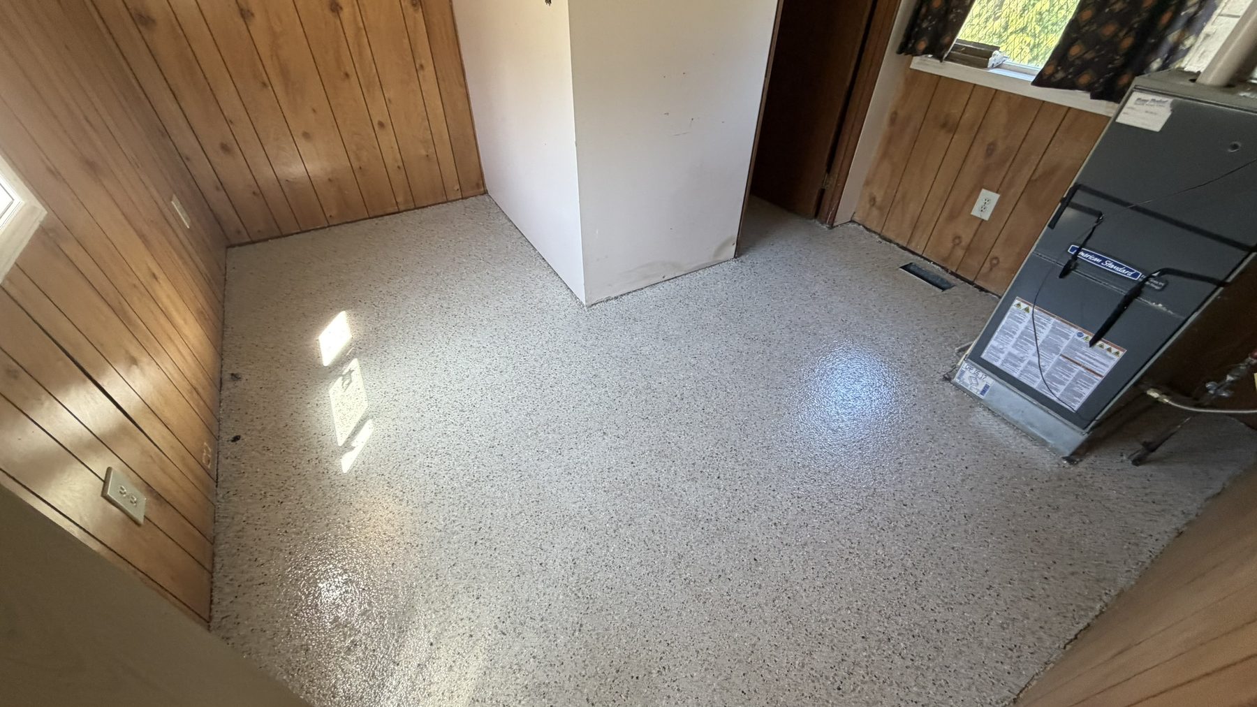 Our install - utility room on the same system